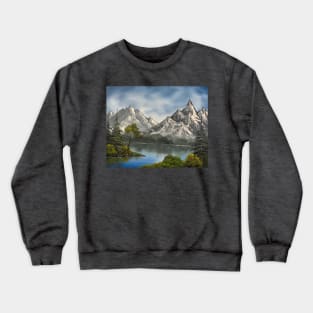 Graceful Mountain Crewneck Sweatshirt